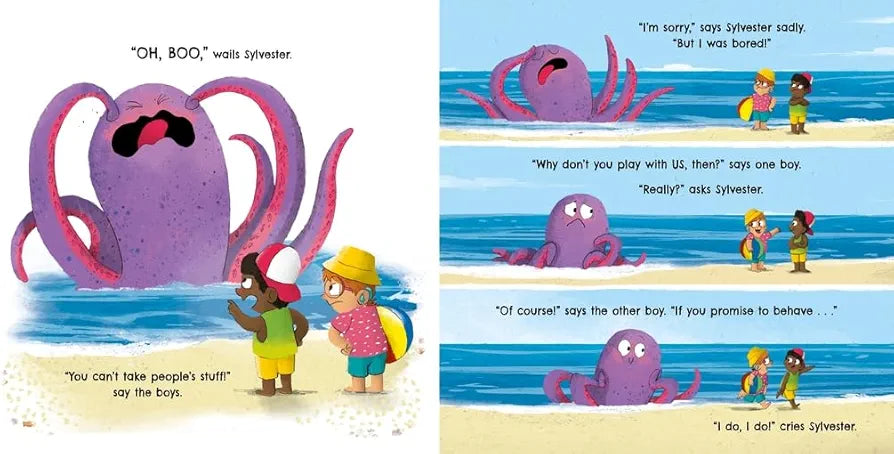 ONE CHEEKY OCTOPUS