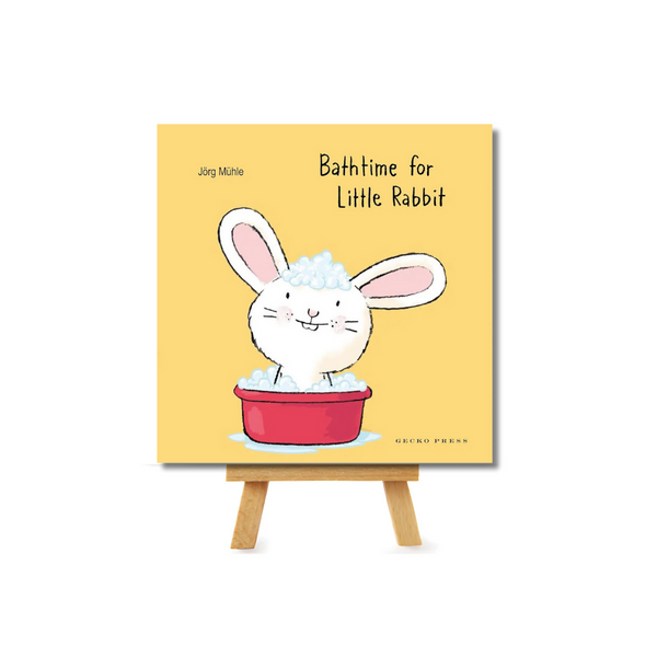 Bathtime for little rabbits
